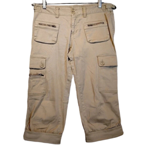Nevada Women's Brown Cargo Capris in  Size 7/8